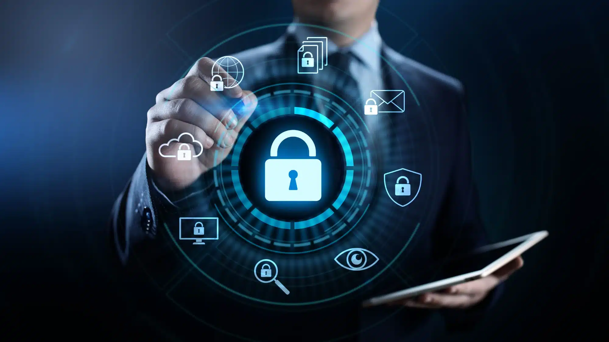 A secure digital dashboard showing electronic health record audit trails and data security monitoring for a Connecticut healthcare provider.