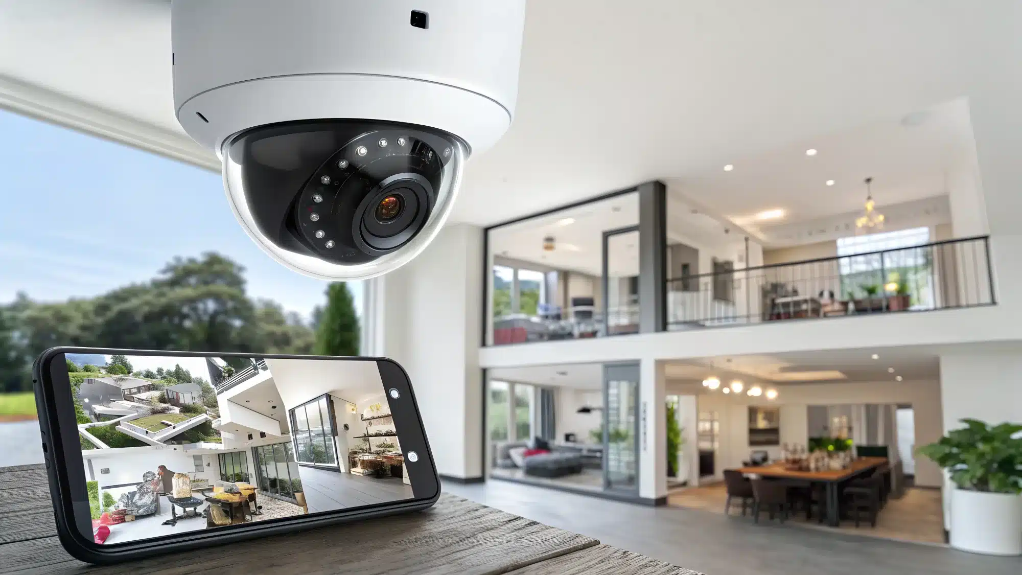Home security systems in Brookfield CT featuring smart alarms, surveillance cameras, motion sensors, and monitored protection for residential properties