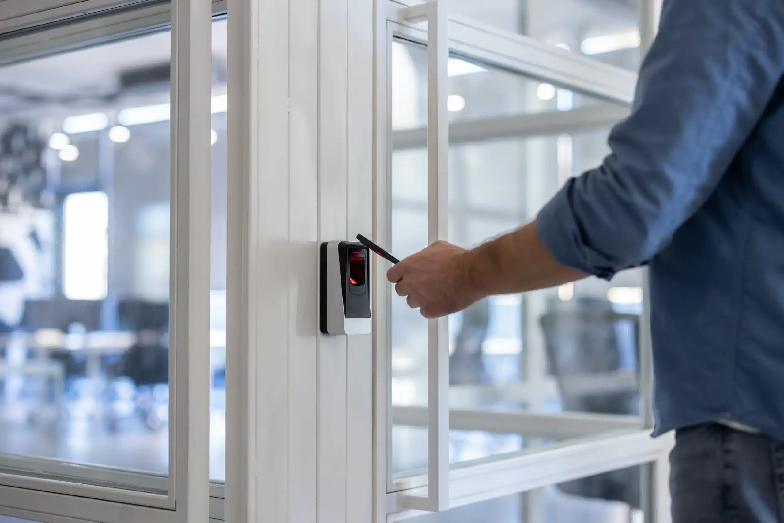 Secure access control systems for East Hartford businesses using keycards, mobile access, and PIN entry