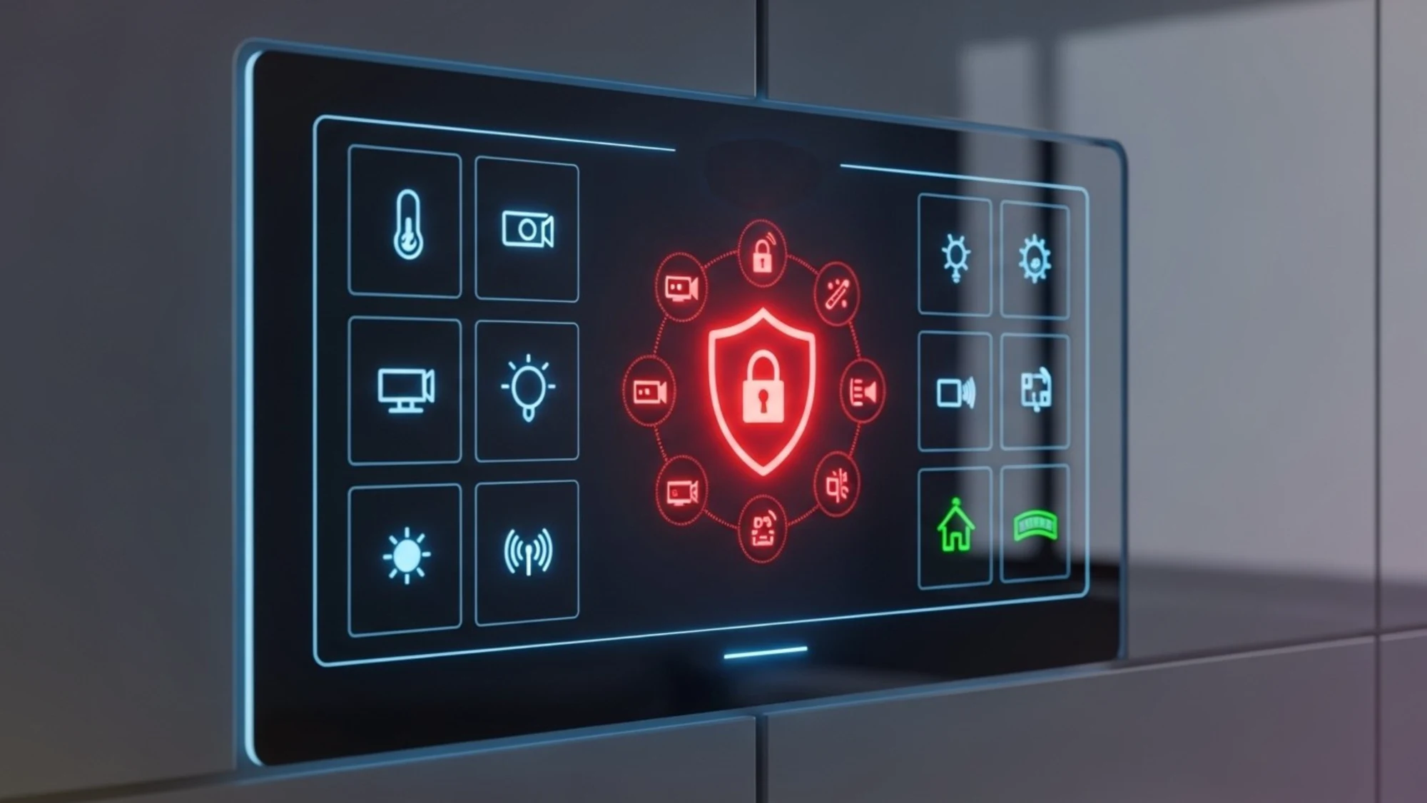 Home Security Systems in Nepaug CT showcasing advanced features and components.