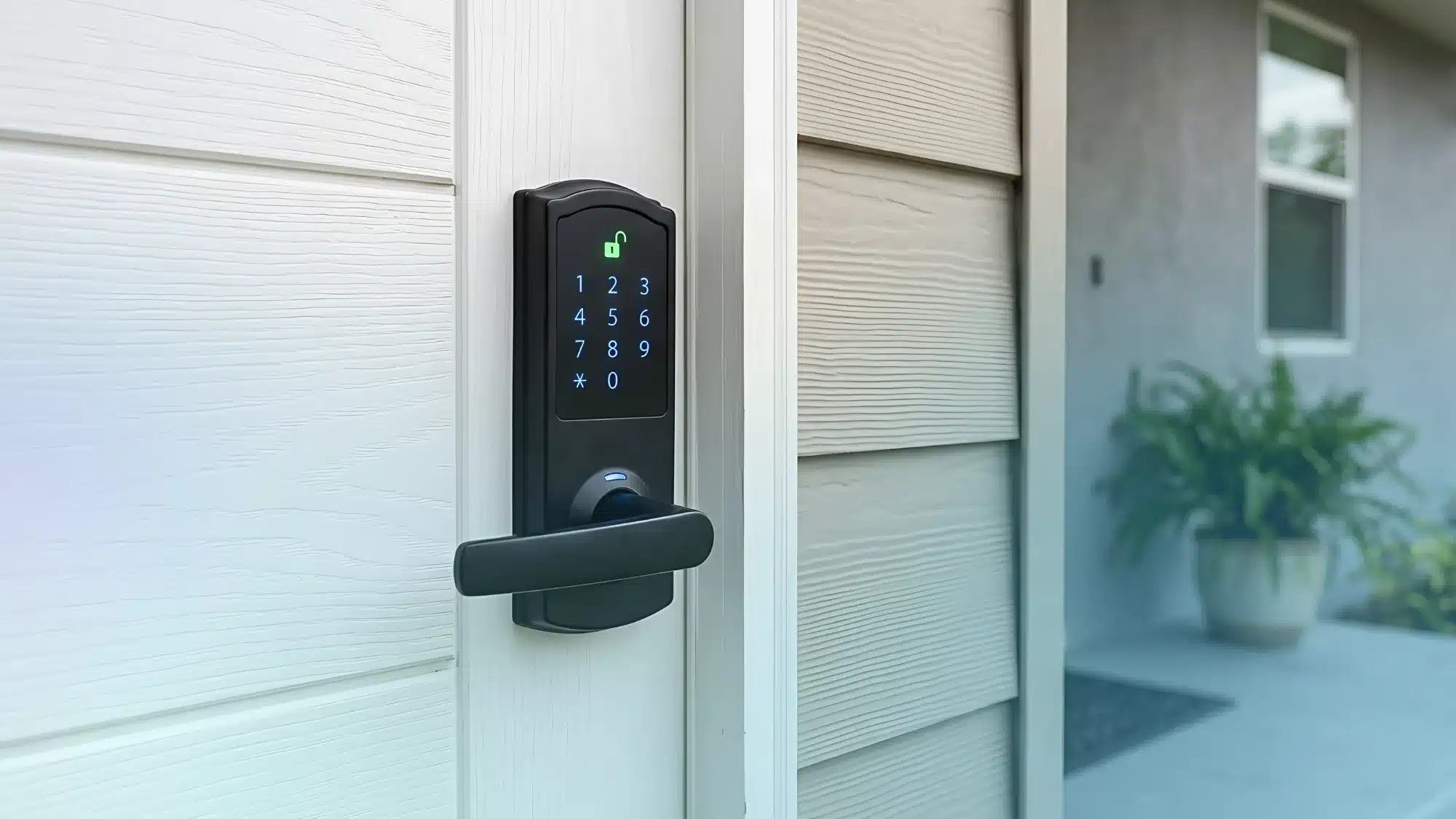 Illustration of modern access control systems for local facilities